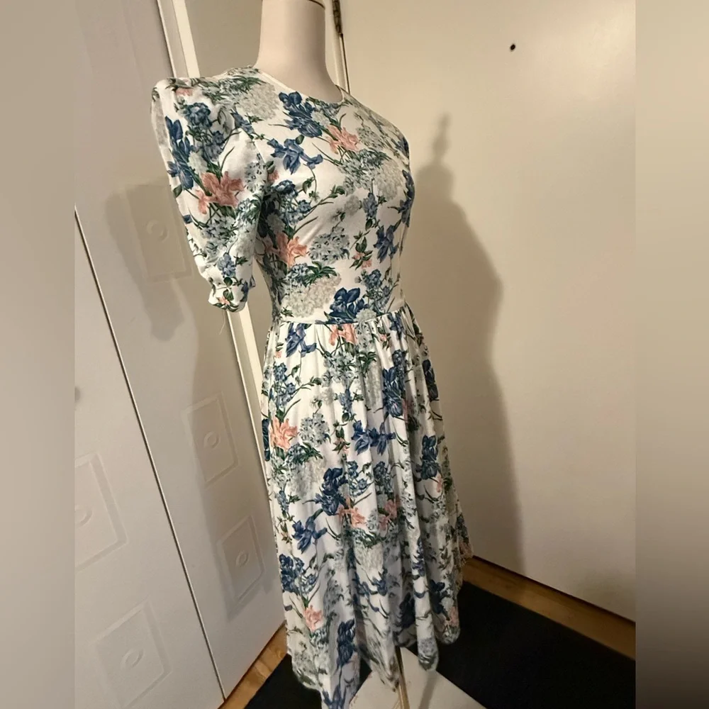 Vintage “Expo” Dress 80s Style Size:4 - Picture 3 of 4